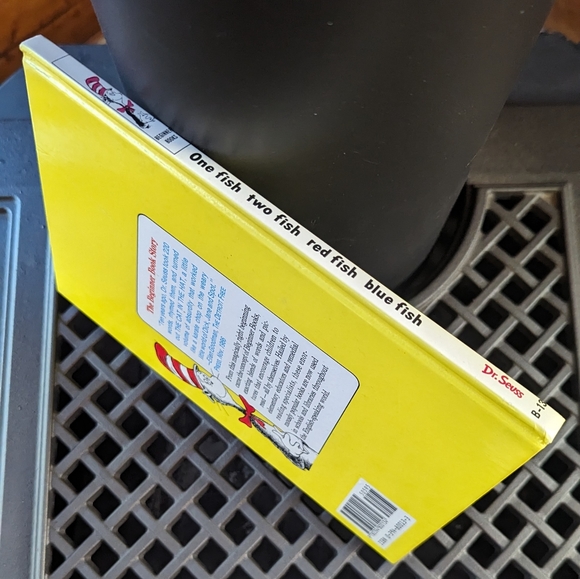 Dr Seuss 1960 One Fish Two Fish Red Fish Blue Fish Hardcover Book - Picture 4 of 14